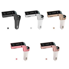 Carg7 Universal Car MP3 FM Transmitter Modulator Wireless Bluetooth compatible with smart mobile phone