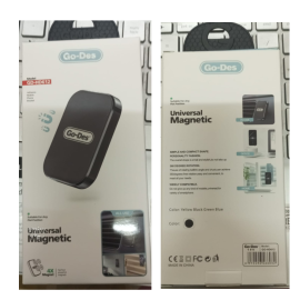Go-Des Magnetic Mount Mobile Car Holder Black GD-HD612