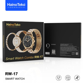 Haino Teko Germany RW-17 High-Quality Bluetooth Calling HD Smartwatch - COMBO