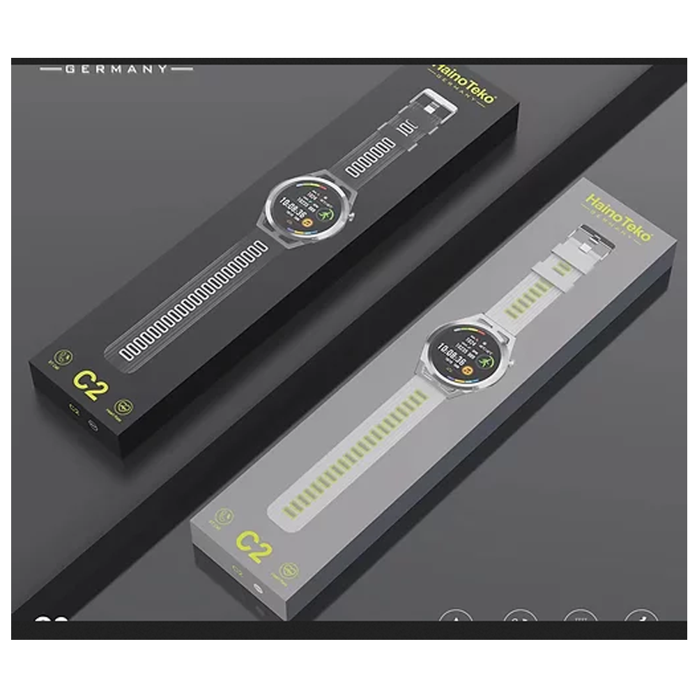 Haino Teko Germany C2 High-Quality Bluetooth Calling HD Smartwatch