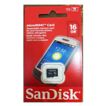 SANDISK microSDHC 16GB Memory CARD