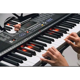 MK 2108 61-Key Lighting Electronic Piano Keyboard