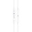 Lazor Mystic PlusWired In Ear Earphone with Stereo Sound Driver Type C Audio EA162 White, standard