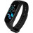 M8 Smart Sports Bracelet Fitness Band with Heart Rate Monitor Bluetooth Waterproof Pedometer For Android & iOS, Black