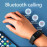 M8 Smart Sports Bracelet Fitness Band with Heart Rate Monitor Bluetooth Waterproof Pedometer For Android & iOS, Black
