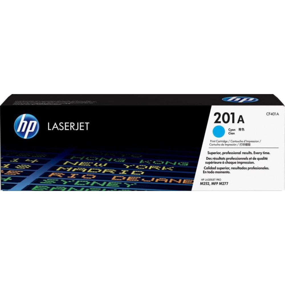 HP 201A Laserjet Toner Cartridge Cyan CF401A