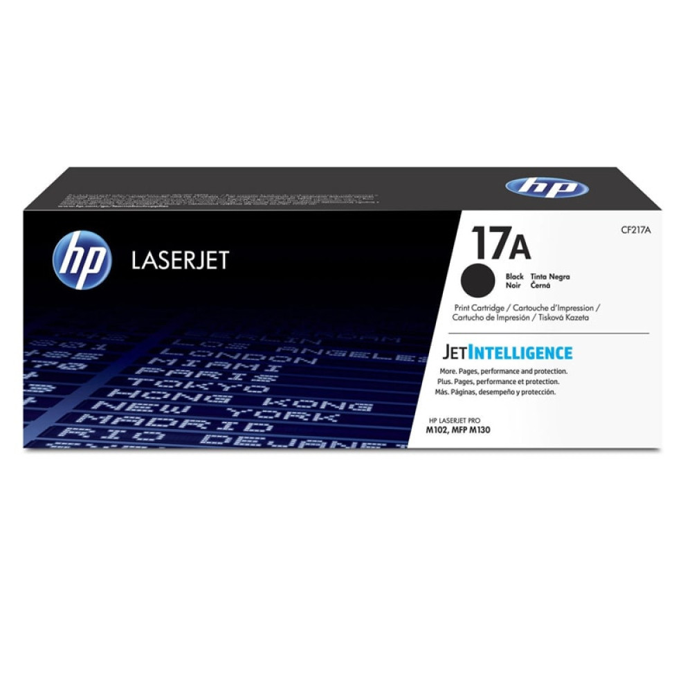 HP 17A Black Original LaserJet Toner Cartridge (CF217A)
