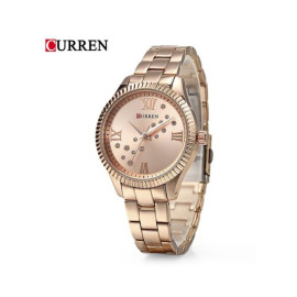 CURREN Women's Water Resistant Analog Watch WT-CU-9009- 26 mm