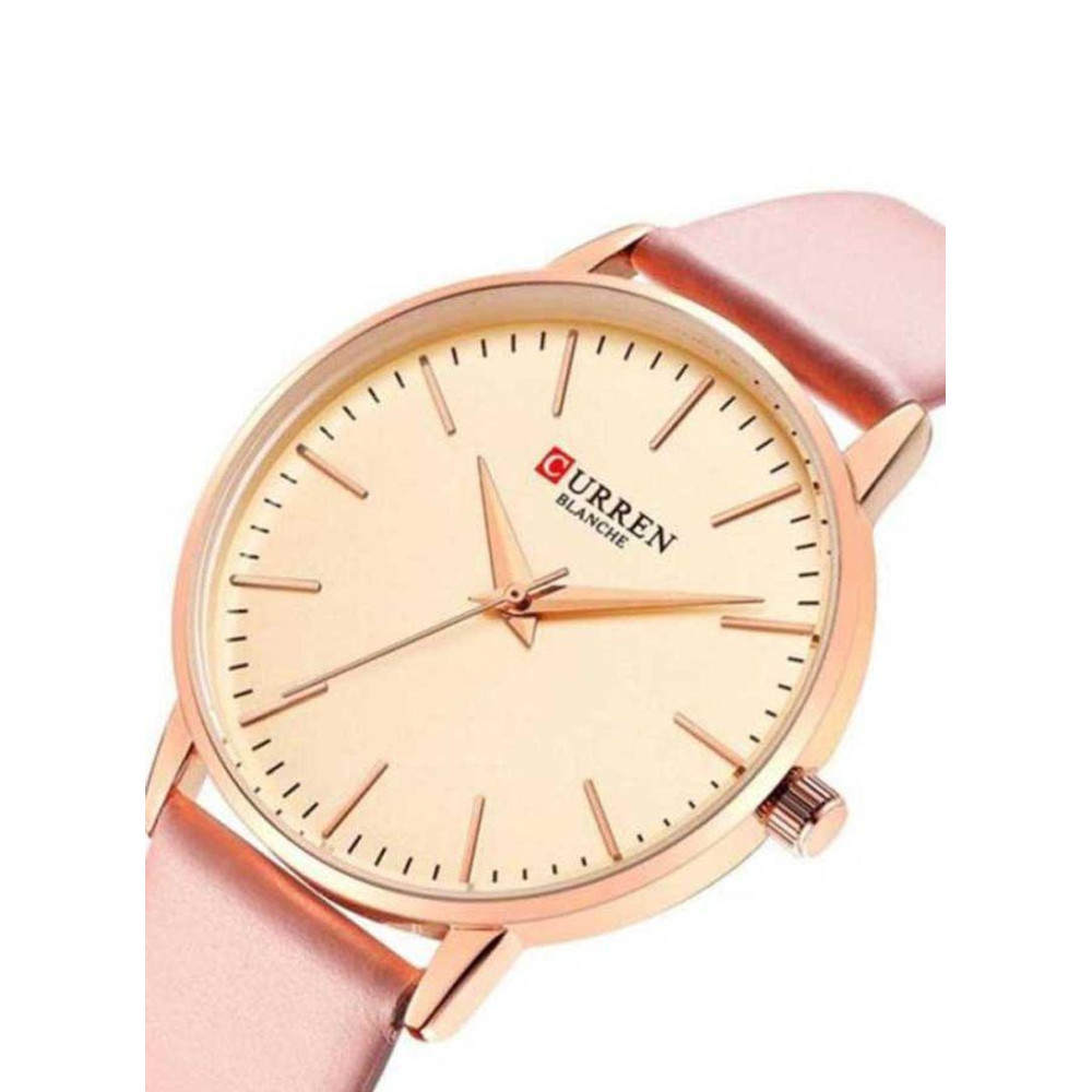 Curren Women's Leather Analog Wrist Watch 9021