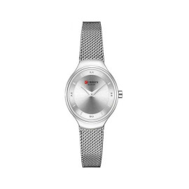 Curren Women's Waterproof Stainless Steel Mesh Band Quartz Watch 9028