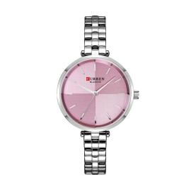 Curren Women's Waterproof Girl's Stainless Steel Band Quartz Watch 9043