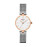 Curren Women's Waterproof Stainless Steel Mesh Band Quartz Watch 9038