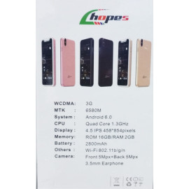 3 IN 1 Buldle Offer HOPE 8X SMARTPHONE(Android 6.0,4.5 Inch, 3G+WiFi,16GB+2GB),T800 Utra Smartwatch + 15ml Smartcollection Perfumes 
