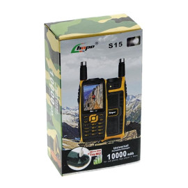 Hope S15 Triple(3) Sim Cards Phone Not Only 3 in 1 Mobile - 10000mAH With LED Light