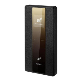 Huawei 5G Mobile Wi-Fi Pro Router, Black/Brown