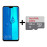 Huawei Y9 2019 Dual Sim Smartphone(Android 8.1,6.5 Inch,4G+WiFi,64GB+4GB) + SanDisk Ultra 128GB Micro SD XC1 Card