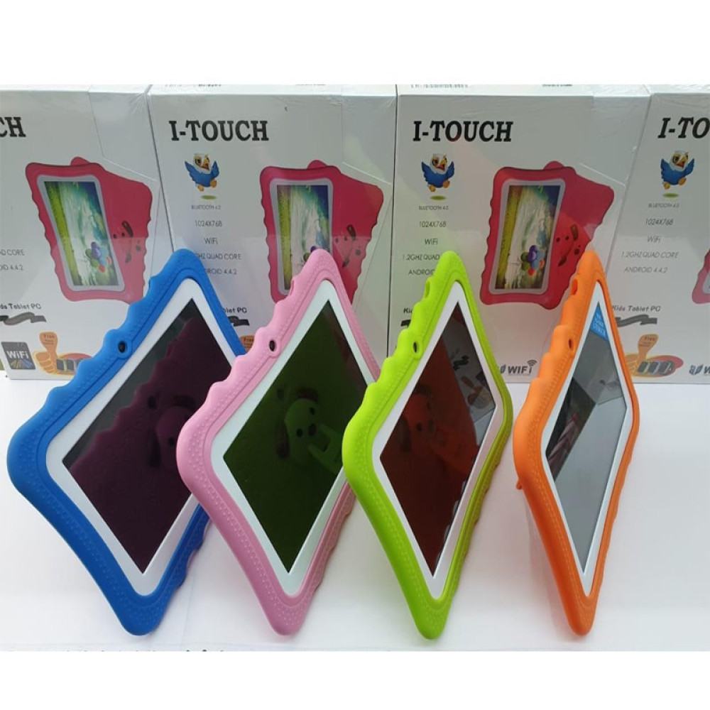iTouch A702 Kids 7 Inch Tablet(Android 12, 128GB,6GB, Wi-Fi, Quad Core)