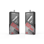 LDNIO C302 DUAL PORT USB CAR CHARGER 5A 3.6A SMART & QUICK MICRO USB CABLE