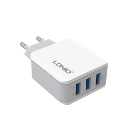 LDNIO A3301 Fast Charge, Quick, Travel, Wall,Home Charger - 3 Port For IOS & Android