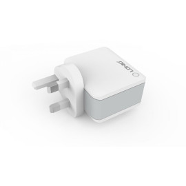 LDNIO A3303 3 USB 5V / 3.4A Quick Charge Universal USB Charger for iPhone 5/6/7 (White)