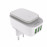 LDNIO A3305 3 USB 5V / 3.4A Quick Charge Universal USB Charger for iPhone 5/6/7 (White)
