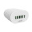 LDNIO A6702 EU/US/UK/AU 6 USB Multi Ports Charging Station Smart Adaptive 7A Desktop Fast Charger for iphone 7/6/5 ipad for Samsung phone tablets