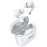 Lenovo XT90 TWS In-Ear Earphones With Mic And Charging Case White