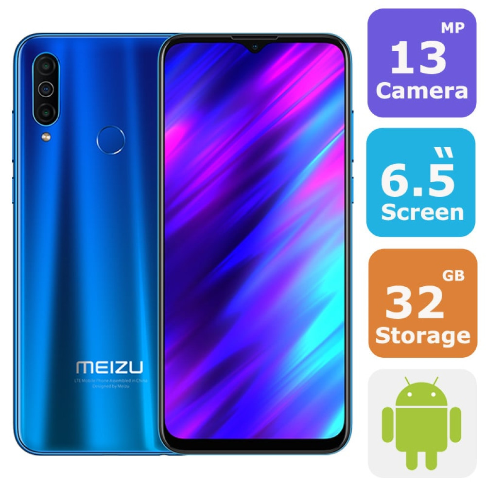 Meizu M10 Dual Sim Smartphone(Android OS,6.5 Inch, 4G+WiFi,32GB+3GB)