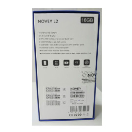 NOVEY L2 Dual Sim Smartphone(Android OS,5.0 Inch, 4G+WiFi,16GB+2GB) 