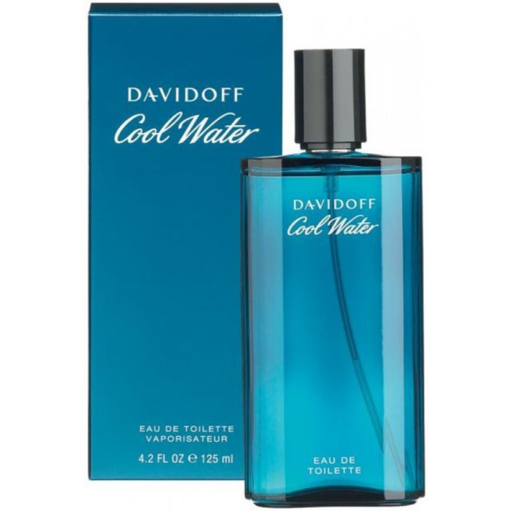 Cool Water by Davidoff for Men - Eau de Toilette, 125ml