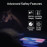 Promate Cloud-Qi Smart Wireless Charging Pad with LED Light & Anti-Slip Surface