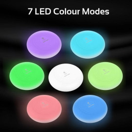 Promate Cloud-Qi Smart Wireless Charging Pad with LED Light & Anti-Slip Surface