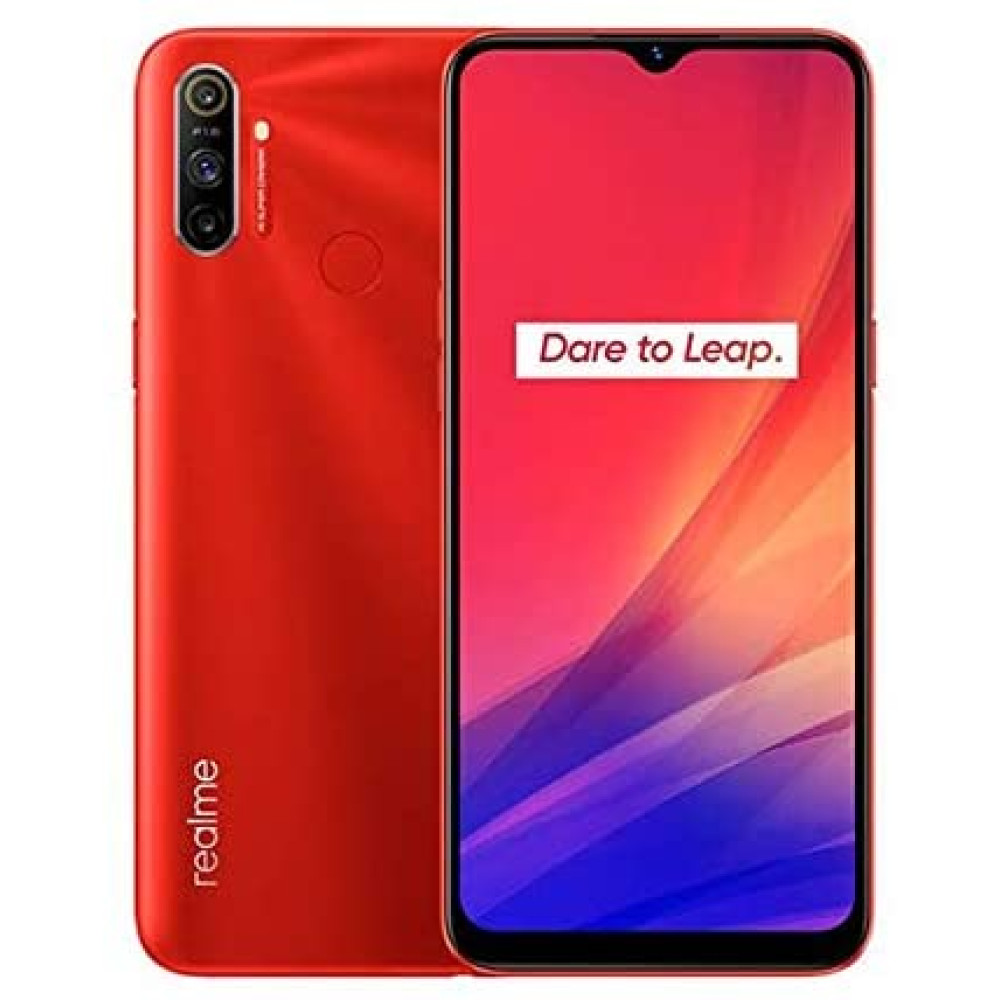 Realme C3 Dual SIM 3GB RAM 64GB 4G LTE - Global(UAE) Version + Free Inpods 12 + SelfieStick + MP3 Player