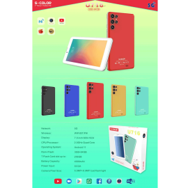 S-COLOR U716 7 INCH DUAL SIM 4G TABLETS - Free Gifts
