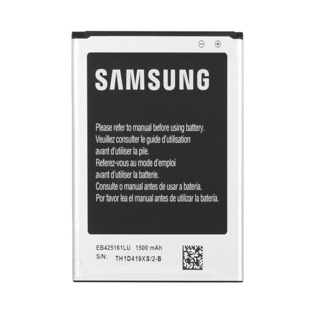 Samsung Replacement Battery For Samsung Galaxy S3 Mini I8190 1500 mAh Black/Silver