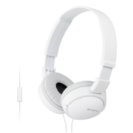 Sony MDR-ZX110AP On-Ear Stereo Headphones with Mic