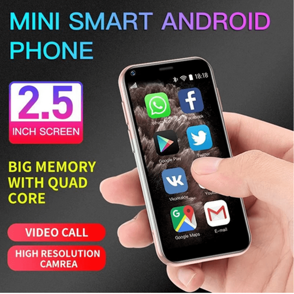 SOYES XS11 Smartphone 1GB+8GB Android 3G Wifi GPS Google Play Super Mini Pocket Cell Phone
