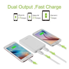 Veger V18 22000mAh Slim Plastic Power Bank For Smart Phones