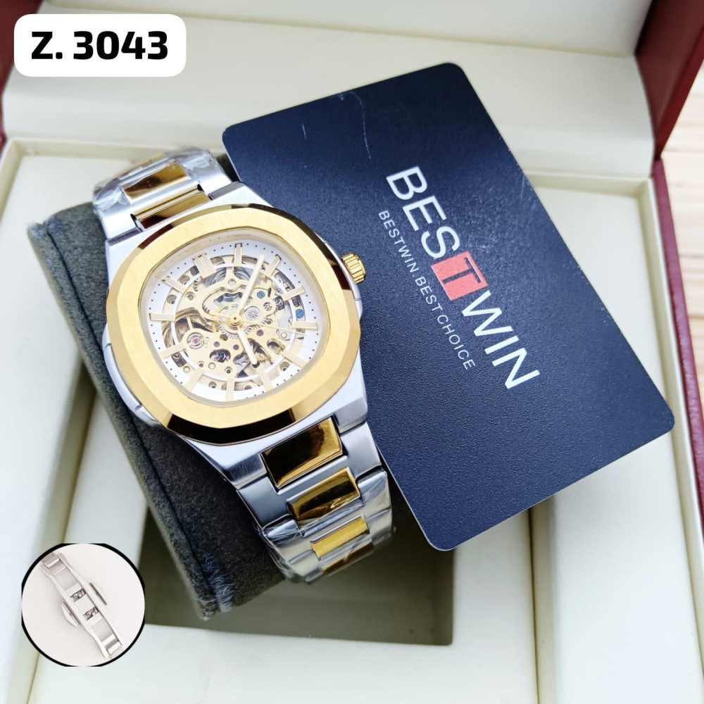 Bestwin Mechanical Watch - Z3034 - Gold/silver