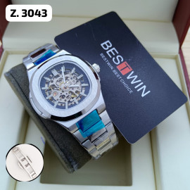 Bestwin Mechanical Watch - Z3034 - Gold/Silver/Blu..