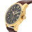 Curren 8123 Mens Black Dial Leather Band Watch