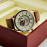 Keep Moving Men's Leather Mechanical Watch - K2029
