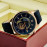 Keep Moving Men's Leather Mechanical Watch - K2029