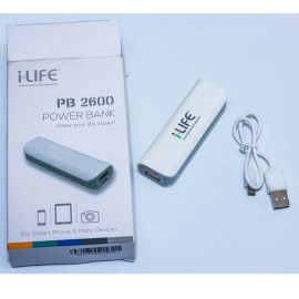 i-Life Power Bank Portable,2600mAh