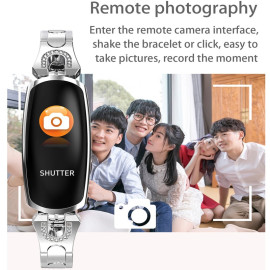AK16 New Smart Watch Women IP67 Waterproof Heart Rate Monitor For Android & IOS Phone Fitness Bracelet Smartwatch Wristband