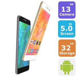 Wor(l)d Space Phone 5GS Dual Sim Smartphone (Android 6.0,5.0 Inch, 4GH+WiFi,32GB+2GB)