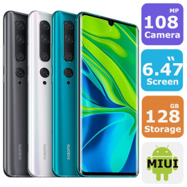 Xiaomi MI NOTE 10 Dual Sim Smartphone(MIUI 11,6.47 Inch, 4G+WiFi,128GB+6GB)