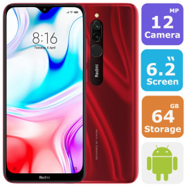 Xiaomi Redmi 8 Dual Sim Smartphone(Android 9.0,6.22 Inch, 4G+WiFi,64GB+4GB)