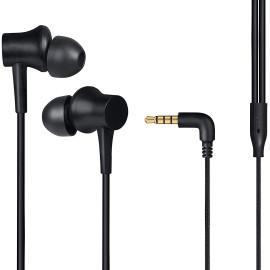 Mi Earphone Basic with Ultra deep bass and mic (Black)