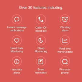 Xiaomi Mi Sport Band 3 with OLED Screen and Heart Rate Monitor, International Version Black xmsh05hm - Global Version